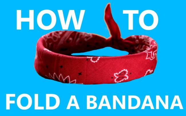 How to Tie a Bandana