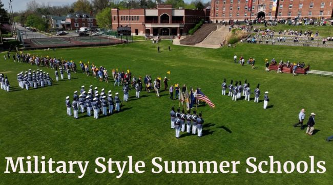 Military Style Summer Schools